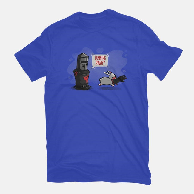 Running Away?-womens fitted tee-Naolito