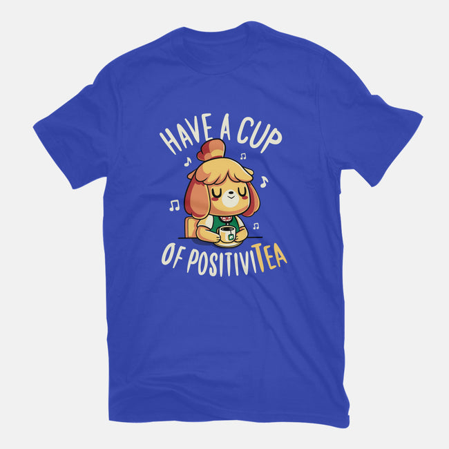 Cup of Positivitea-mens heavyweight tee-Typhoonic