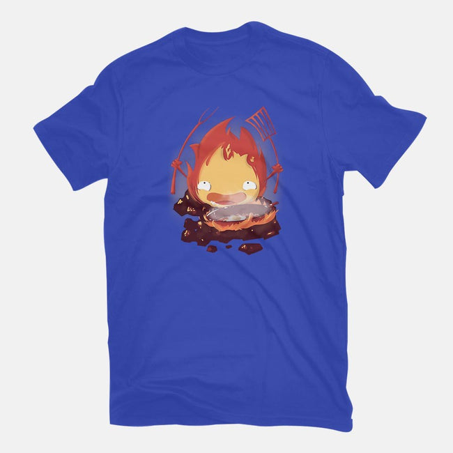 A Demon in the Kitchen-womens basic tee-LithiumL