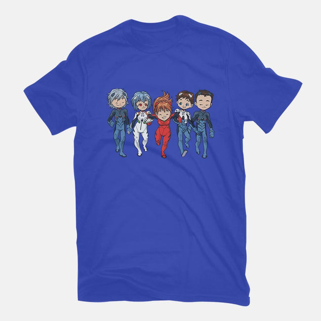Eva Buddies-mens long sleeved tee-DoOomcat
