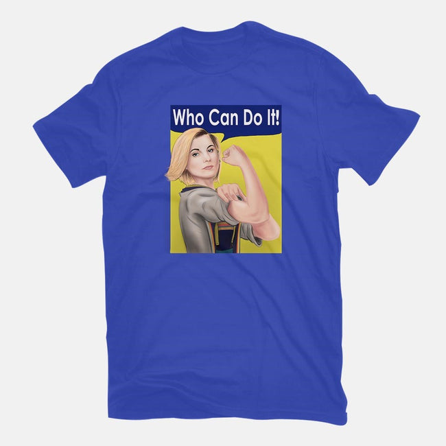 Who Can Do It!-womens basic tee-MarianoSan