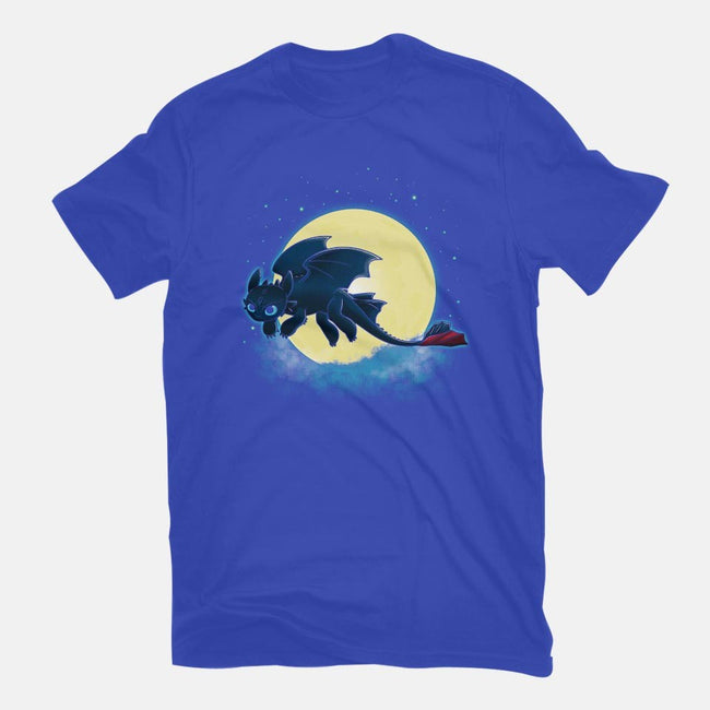 Goodnight Fury-womens fitted tee-RebelArt