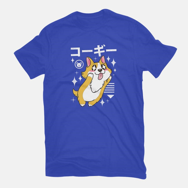 Kawaii Corgi-womens basic tee-vp021