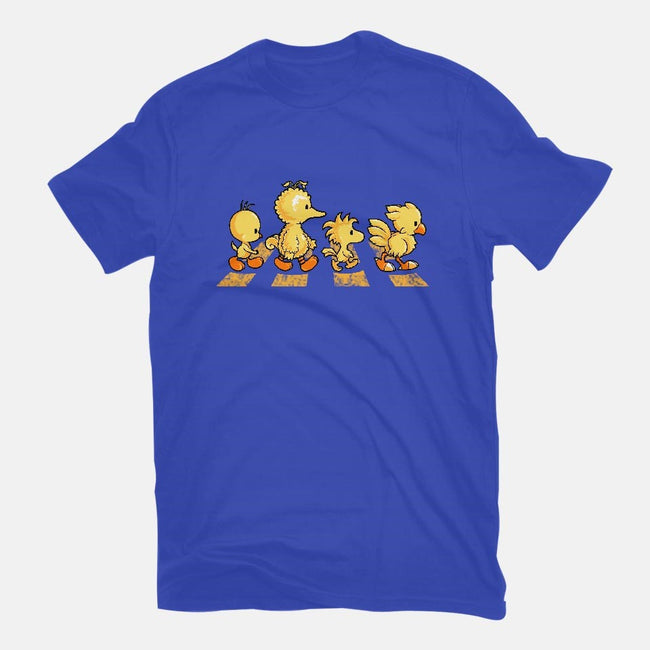 Yellow Birdy Road-mens premium tee-PrimePremne