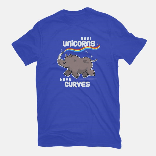 Real Unicorns-womens fitted tee-BlancaVidal