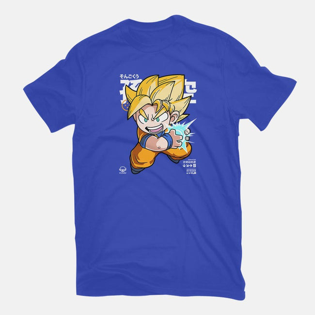 Chibi Kamehameha-womens basic tee-mankeeboi