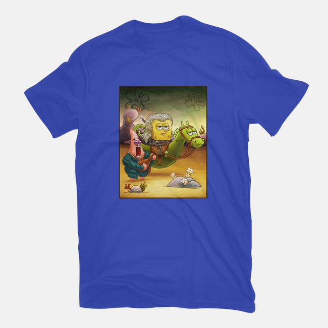 Sponge of Rivia-mens basic tee-artofvelazquez