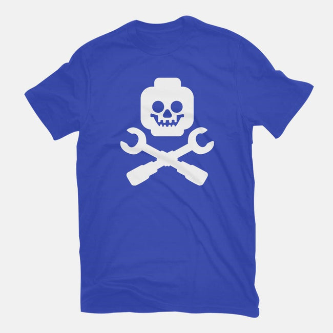 Brick and Crossbones-mens basic tee-Cris7.7