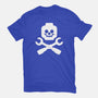 Brick and Crossbones-womens fitted tee-Cris7.7