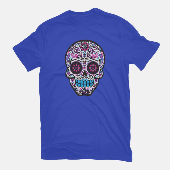 Neon Calavera-womens basic tee-wotto
