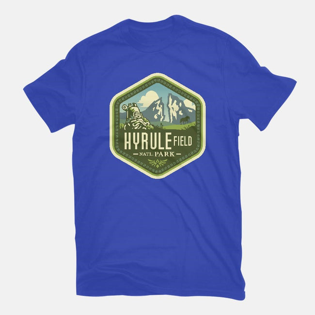 Hyrule Field National Park-womens fitted tee-chocopants