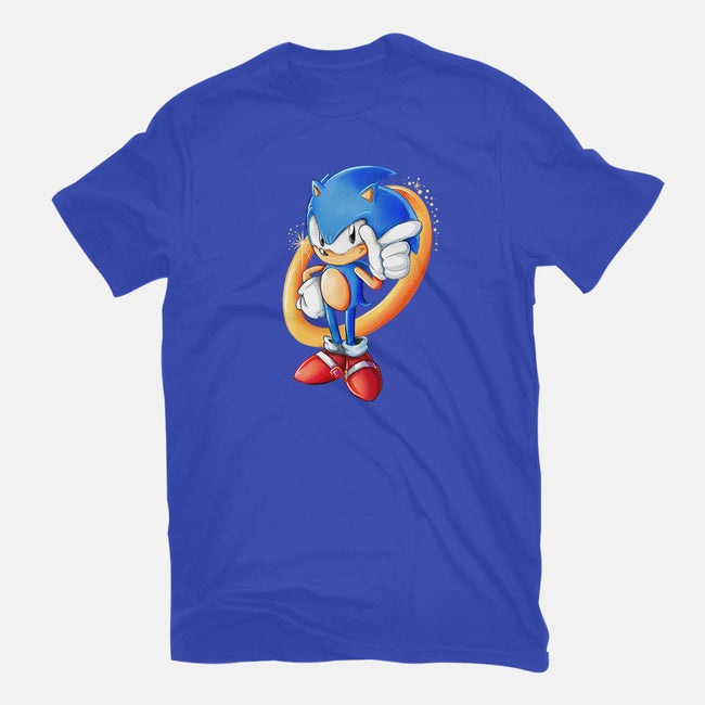 Sonic Sass-womens basic tee-amorias