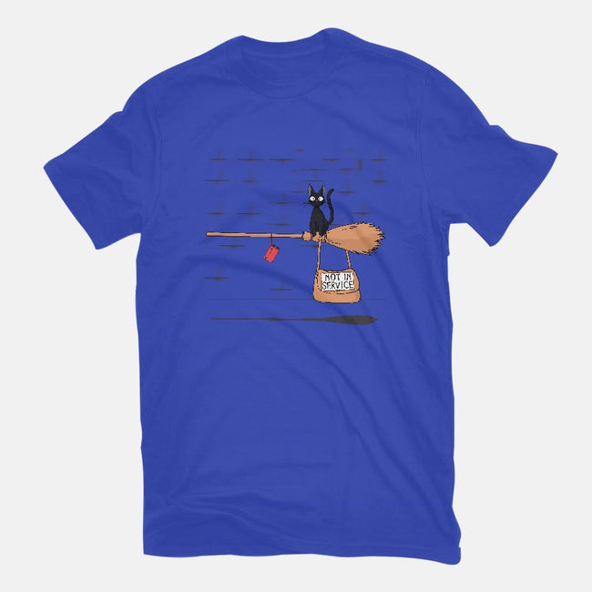 Not In Service-mens long sleeved tee-maped