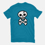 Skull and Crossbones-womens fitted tee-wotto