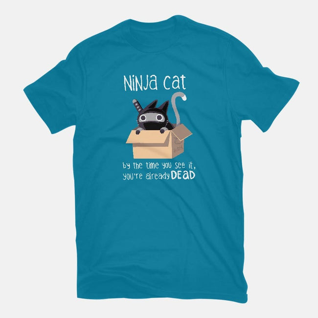Ninja Cat-mens basic tee-BlancaVidal