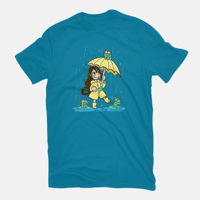 Best Frog Girl-womens basic tee-TechraNova