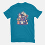 Creatures, Spirits & Friends-womens fitted tee-ilustrata