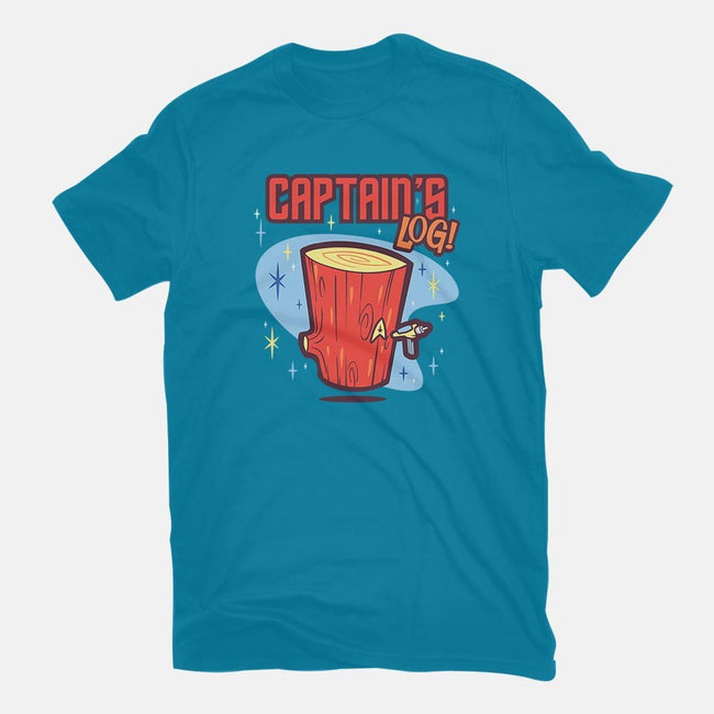 Captain's Log-mens premium tee-Harebrained