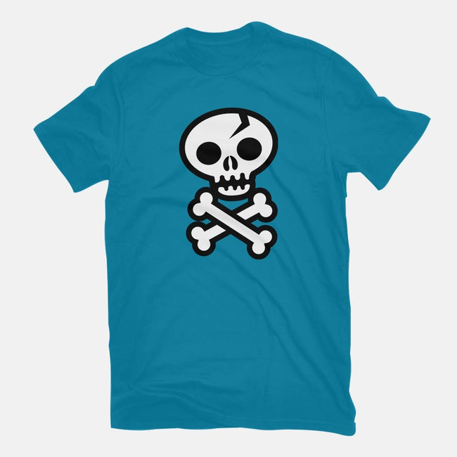Skull and Crossbones-youth basic tee-wotto