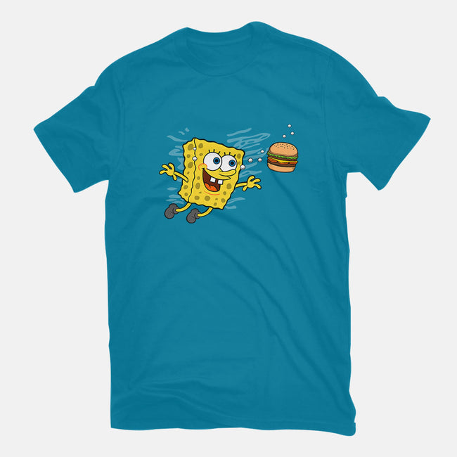 Spongemind-womens basic tee-Melonseta