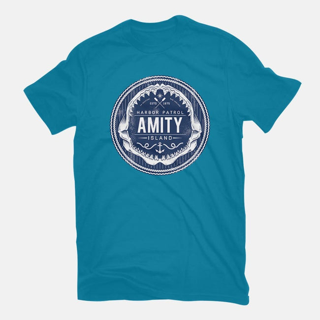 Amity Island Harbor Patrol-mens premium tee-Nemons