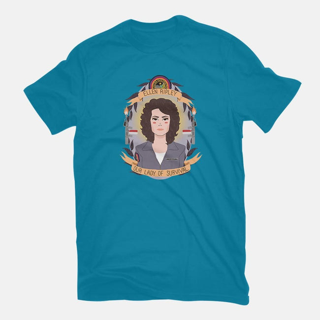 Our Lady of Survival-youth basic tee-heymonster