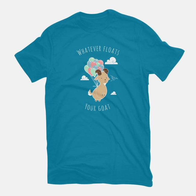 Whatever Floats Your Goat-womens basic tee-ChocolateRaisinFury