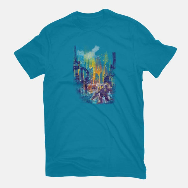 Leaving Rapture-womens fitted tee-kharmazero