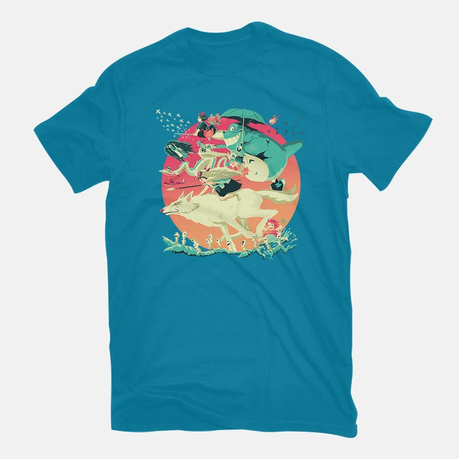 Spirited Race-womens fitted tee-El Black Bat