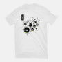 Makkuro Kurosuke Ink-womens fitted tee-DrMonekers