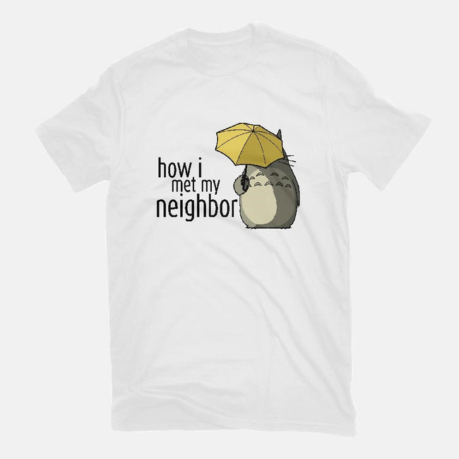 How I Met My Neighbor-mens long sleeved tee-beware1984