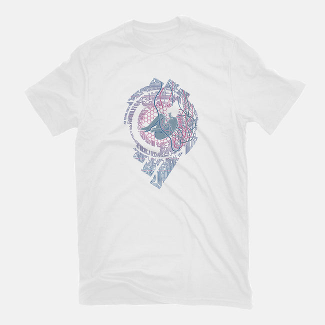 Wired Existence-womens basic tee-pigboom