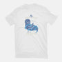 Sloth Patronus-womens fitted tee-eduely