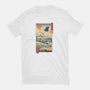 Wolf Princess Ukiyo-E-womens basic tee-vp021