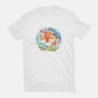 Sea Sisters-womens basic tee-littlebird.bigwolf