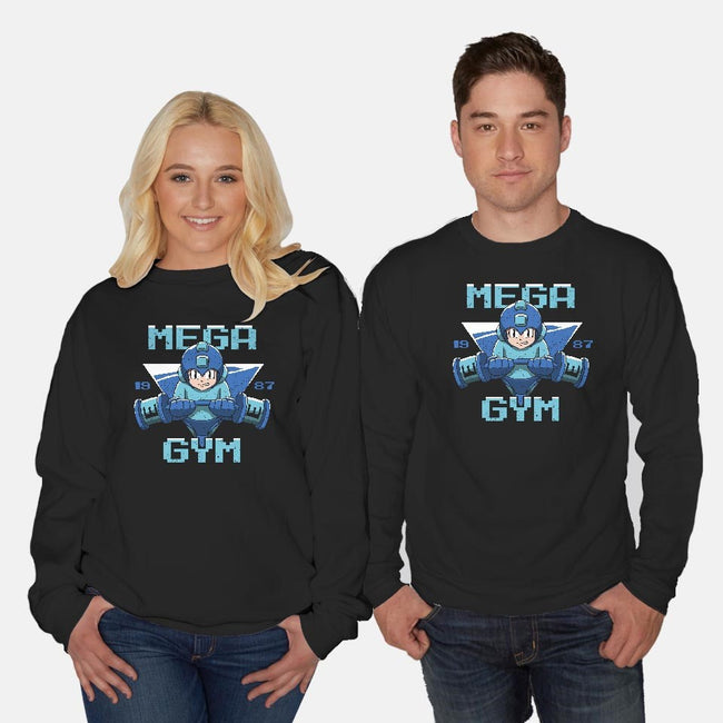Mega Gym-unisex crew neck sweatshirt-vp021