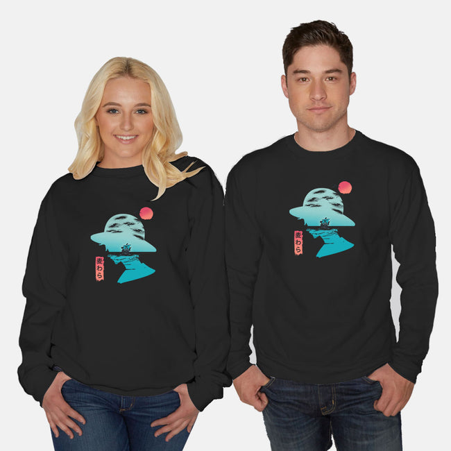 Good Day to Sail-unisex crew neck sweatshirt-kkdesign