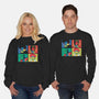 Pop Crew-unisex crew neck sweatshirt-Eilex Design