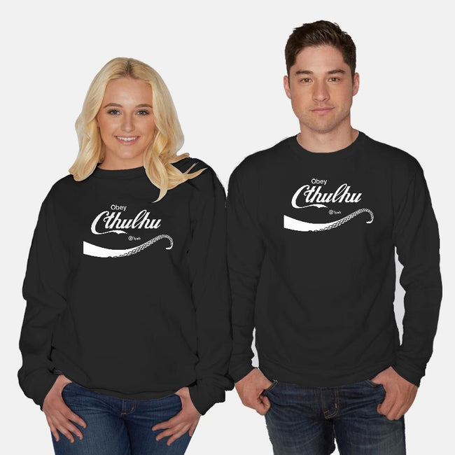 Obey Cthulhu-unisex crew neck sweatshirt-cepheart