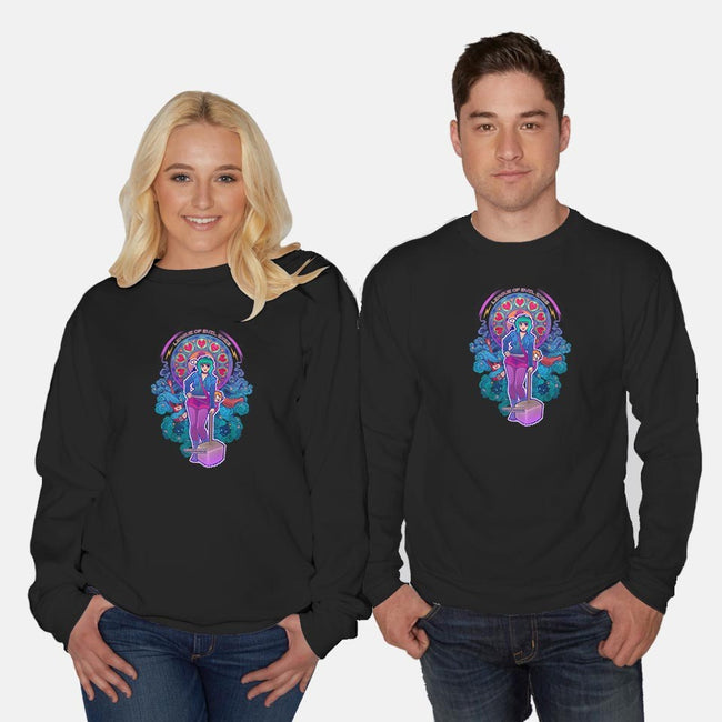 League of Evil Exes-unisex crew neck sweatshirt-MeganLara