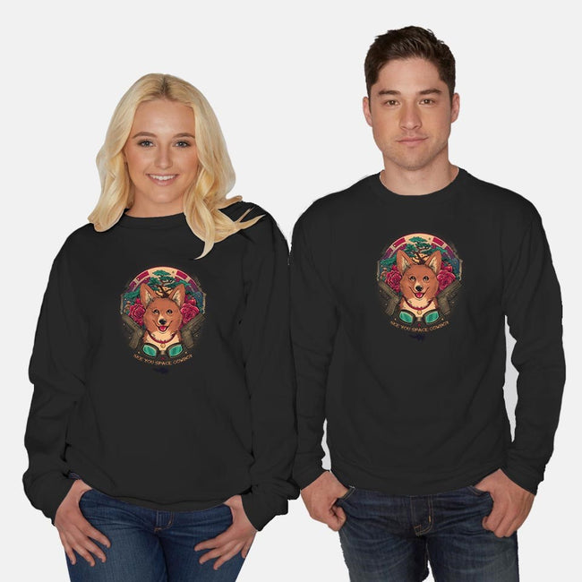 See You Space Cowboy-unisex crew neck sweatshirt-MeganLara