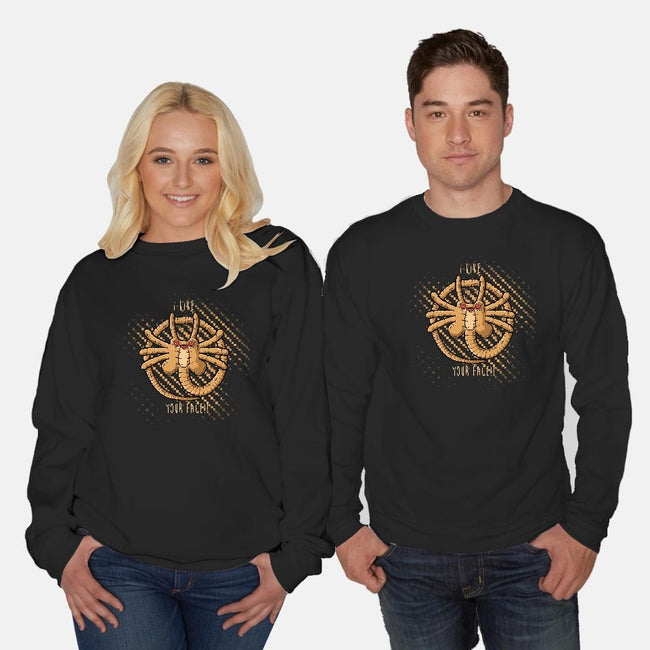 Deadly Cute-unisex crew neck sweatshirt-Letter_Q