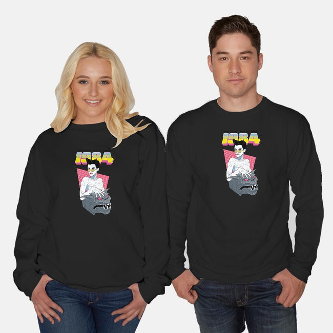 Straight Back From 1984-unisex crew neck sweatshirt-SaintMasmeriz