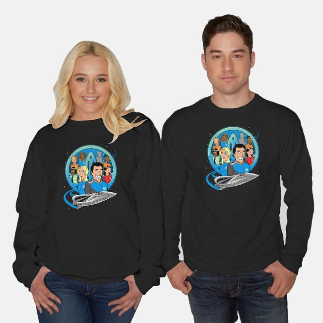 Orvillorama-unisex crew neck sweatshirt-kgullholmen