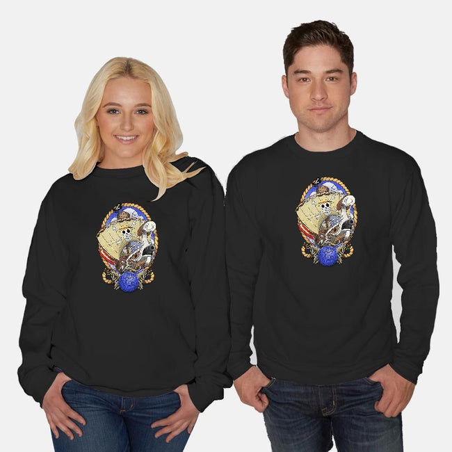 Old School's Going Merry-unisex crew neck sweatshirt-aLittleFED