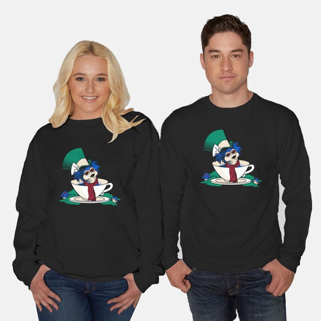 A Nice Cup of Tea-unisex crew neck sweatshirt-Mandrie