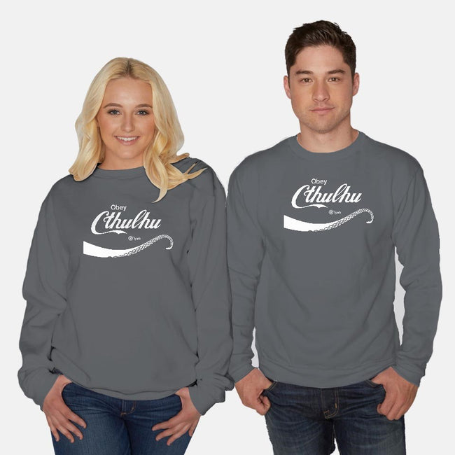 Obey Cthulhu-unisex crew neck sweatshirt-cepheart