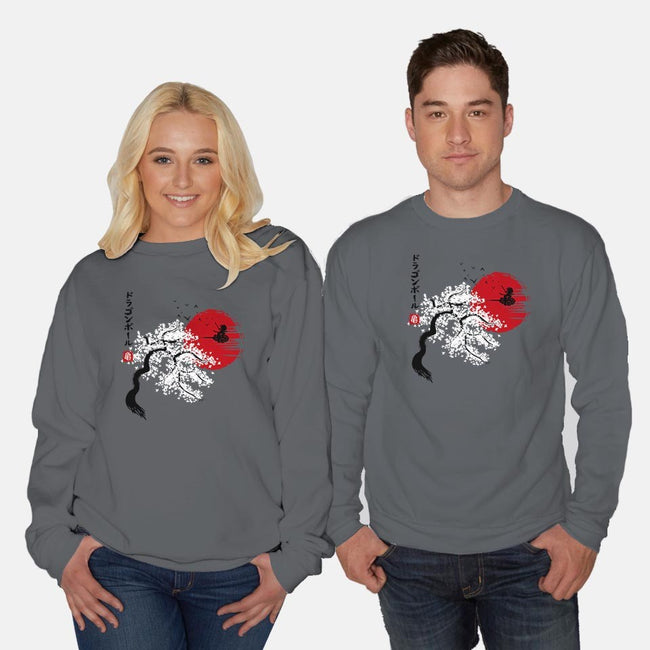 Cloud in Japan-unisex crew neck sweatshirt-albertocubatas