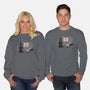 Running Away?-unisex crew neck sweatshirt-Naolito