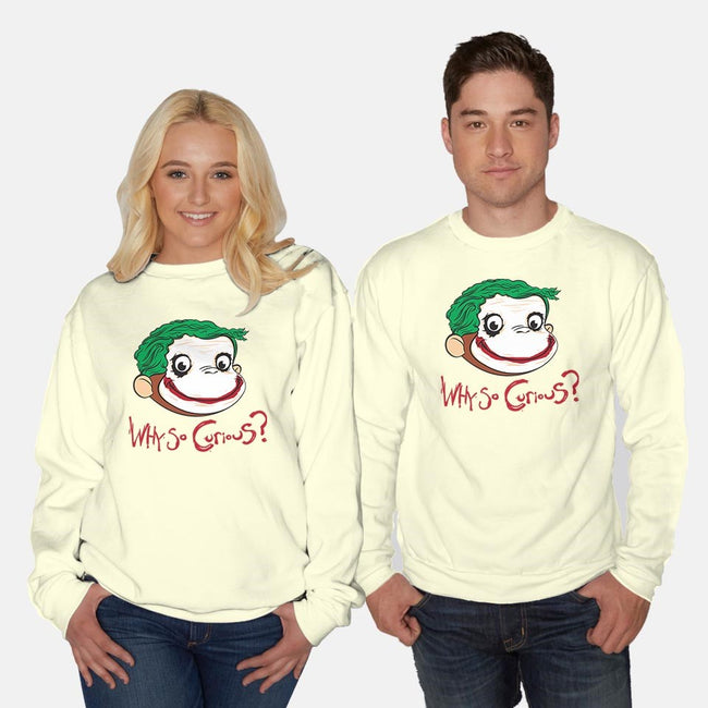 Why So Curious?-unisex crew neck sweatshirt-andyhunt